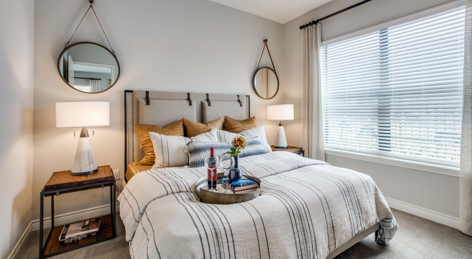 Sleep in style a bedroom with a large bed