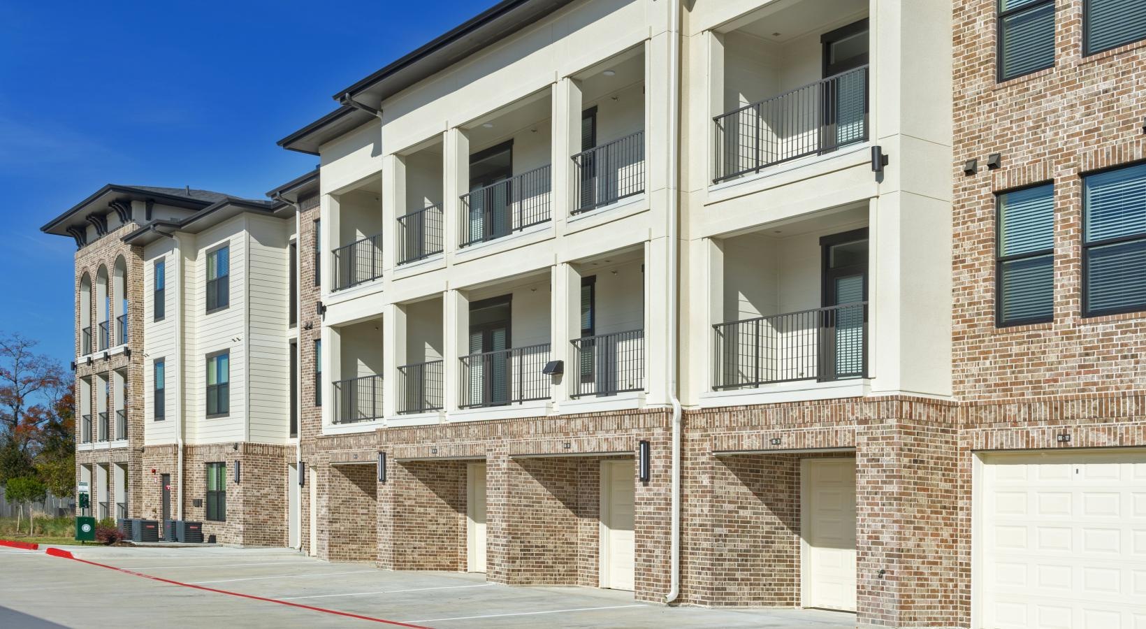 The essence of exceptional living a building with a lot of windows